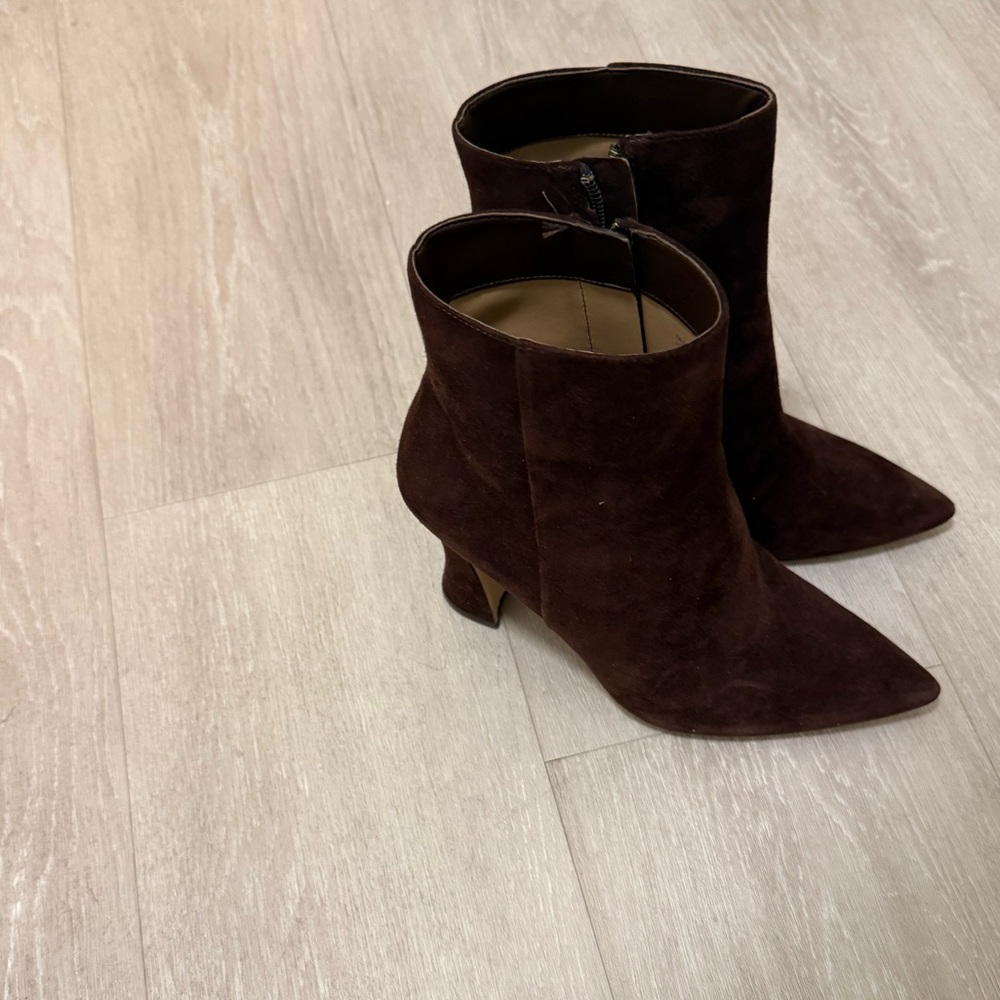 Coach Suede Booties - Worn once